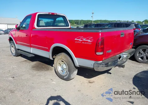 1997 Ford F-150 Lariat/Standard/Xl/Xlt из США, поврежденный, VIN 1FTDF18W0VND22243